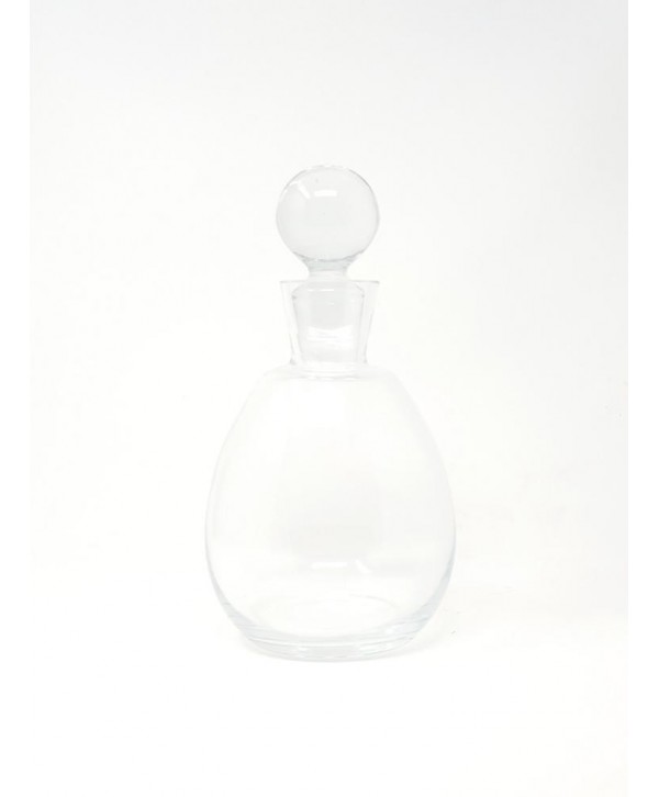 Botella cristal licorera Alt 27cm d 14cm