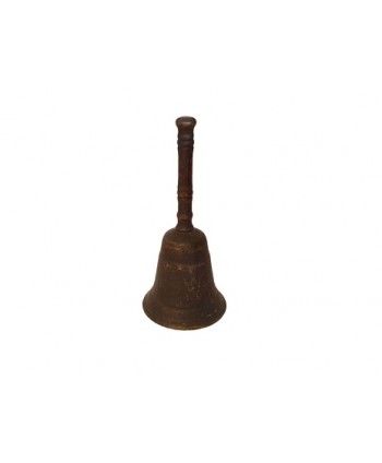 Campana mesa bronce viejo Alt 11cm d 5cm