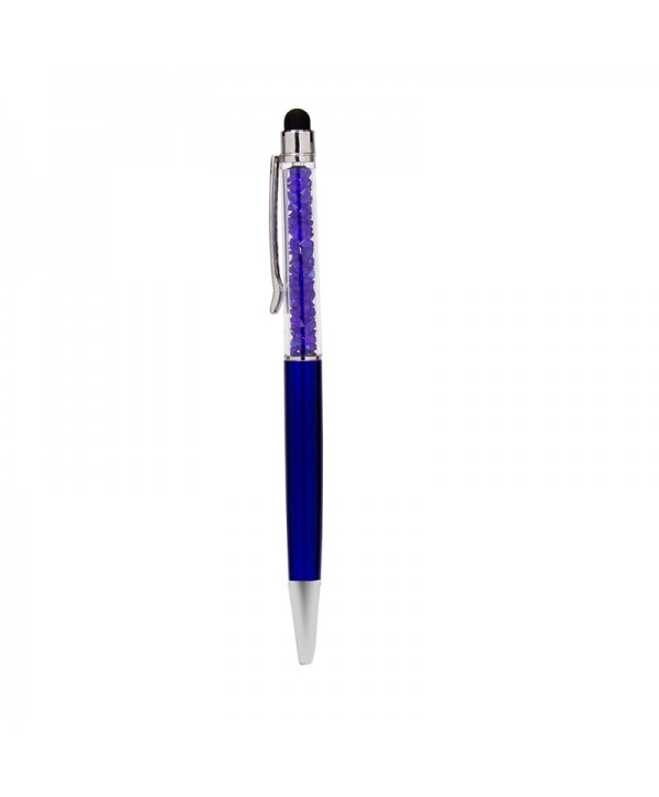 Regalo bolígrafo c/cristal azul