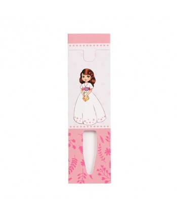 Envase funda bolígrafo 4 x 13 8cm niña