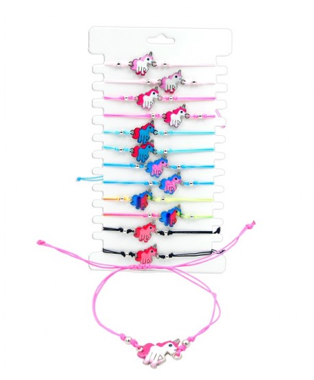 Pulsera comunión unicornio surtidas