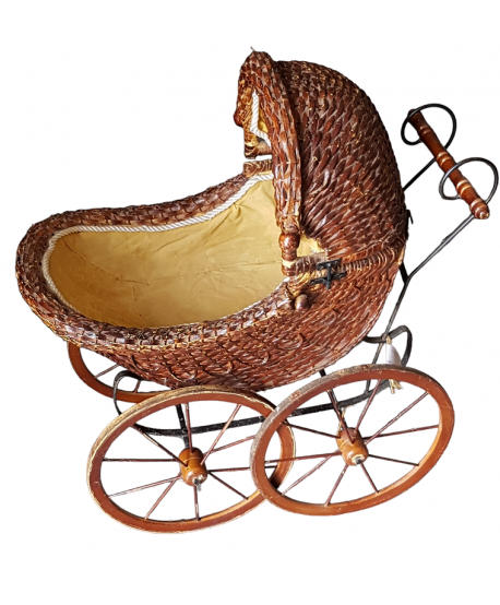 Alquiler carrito muñeca 53 x 60 x 30cm marrón