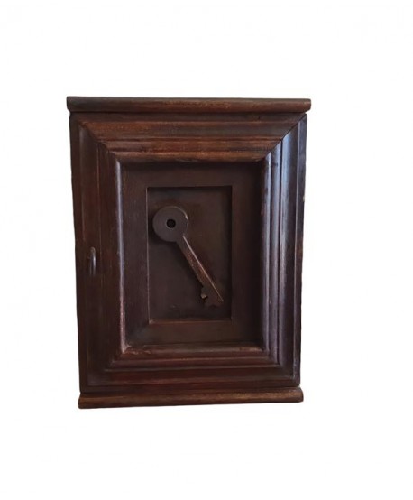 Portallavero madera adorno llave 22,5x29,5x10,5cm