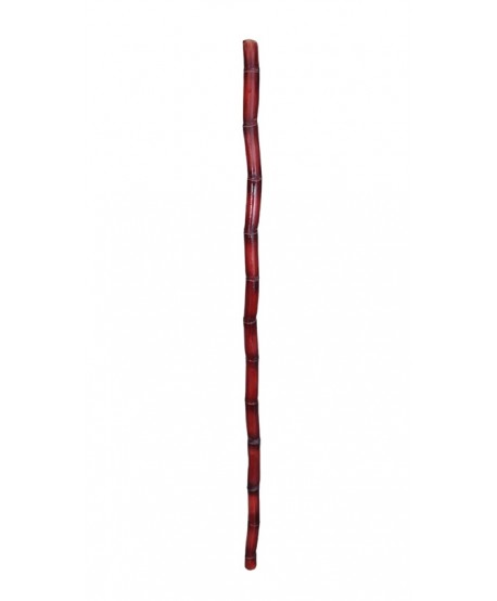 Caña bambú artificial 90cm burdeos