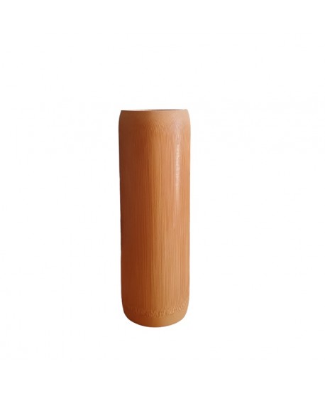 Florero bambú pulido d.10cm Alt.30cm 