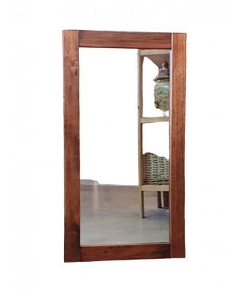 Espejo pared  90x45cm madera recibidor