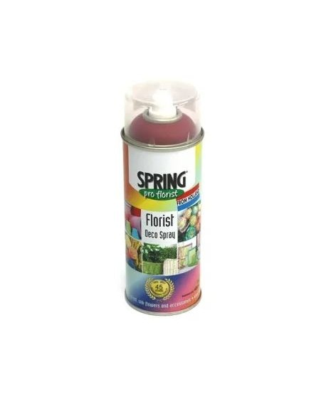 Spray SPRING para flor natural 400ml burdeos