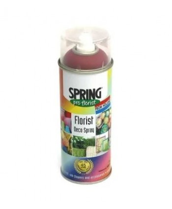 Spray SPRING para flor natural 400ml rojo
