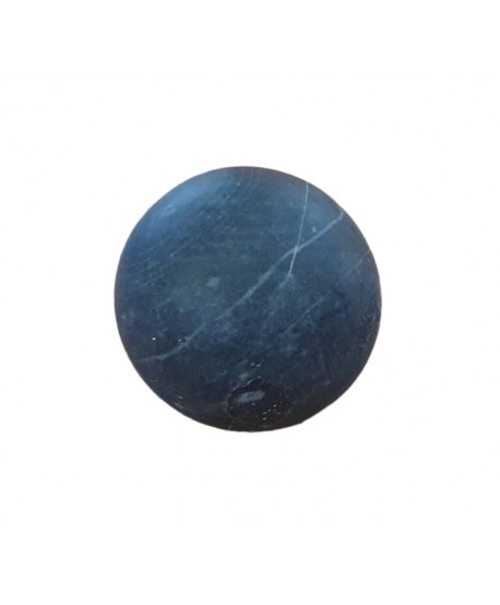 Bola decoración hueso antiguo marmol 5cm negra