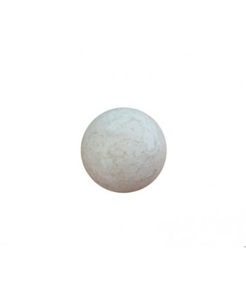 Bola decoración hueso antiguo marmol 5cm crema