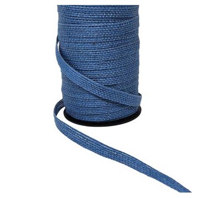 Rollo cinta yute 11mm 50mts  azulina