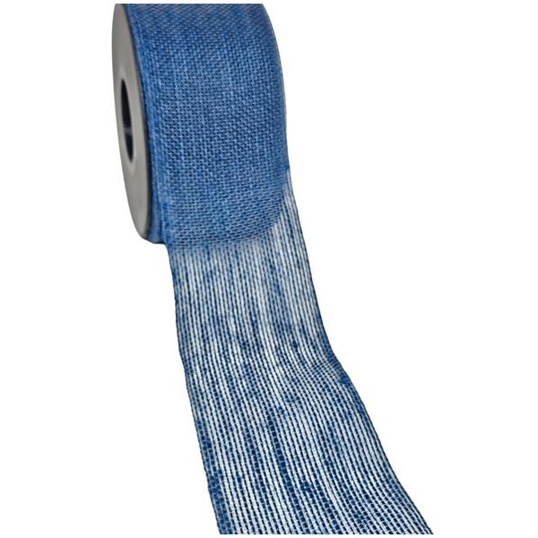 Rollo cinta yute 60mm 20mts. azul