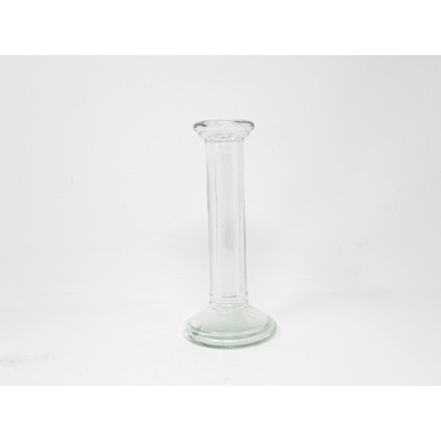 Portavela cristal columna corinto d 8 5cm Alt 19cm 