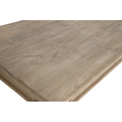 Mesa centro madera maciza170X107X45cm