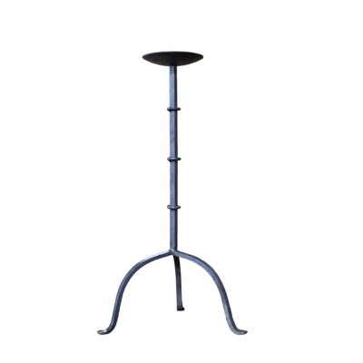 Alquiler candelabro hierro mesa 1 brazo x 50cm