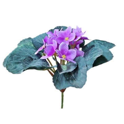 Mata violeta africana Alt 14cm x15 flores malva