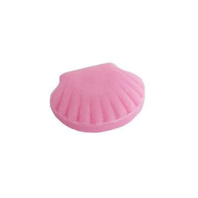 Jabón concha 20 grs  d 5cm rosa