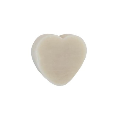 Jabón corazón 20 grs  beige