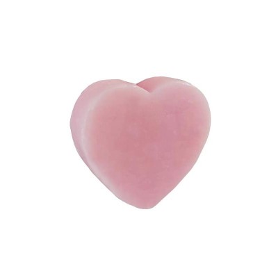 Jabón corazón 20 grs  rosa