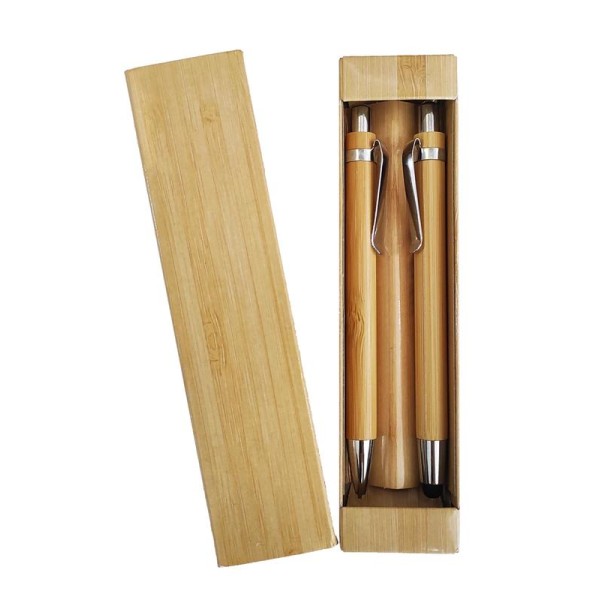 Juego bolígrafo y portaminas c/caja