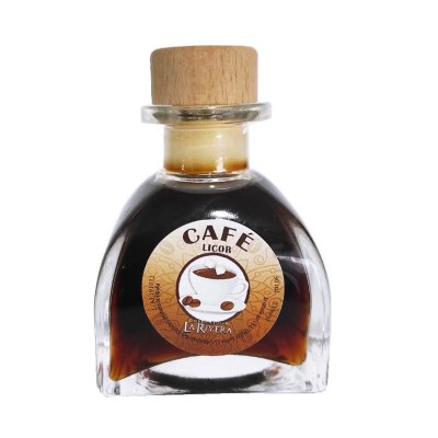 Licor 50ml Córdoba 15  Alt 7 5cm Café