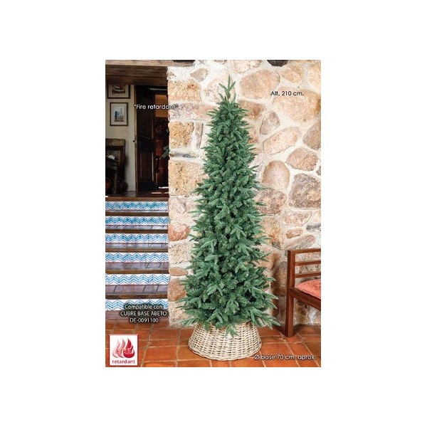 Abeto navidad Fraser estrecho 210cm d.70cm