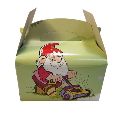Caja cartón 15x10x10cm animales /payasos/mago/nomos para golosinas