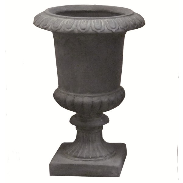 Alquiler copa pedestal fibra/resina 30 x 44cm antracita