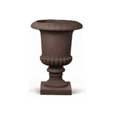 Alquiler copa pedestal fibra/resina 31 x 44cm  rústica mediana