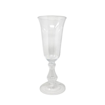 Portavela cristal Alt 35cm D 13 5cm