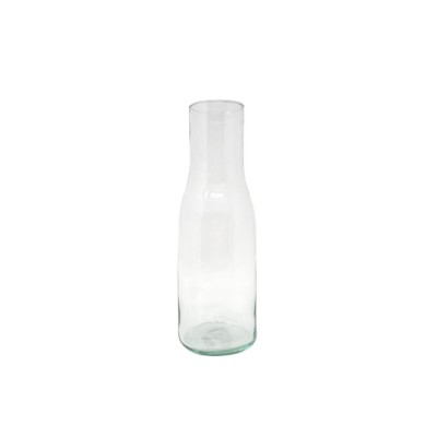 Florero cristal botella Alt 26cm Ø 9cm
