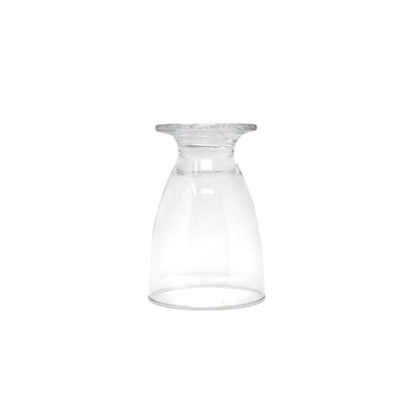 Alquiler cristal alzabandejas Alt.11cm d.7cm para mesas dulces