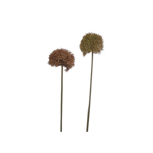 Allium artificial plástico  9cm x 60cm malva