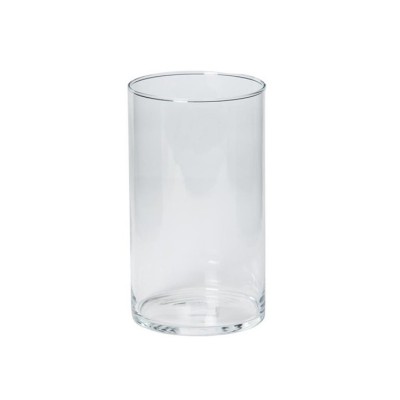 Florero cristal cilíndrico Alt 14 5cm x Ø 8 5cm 