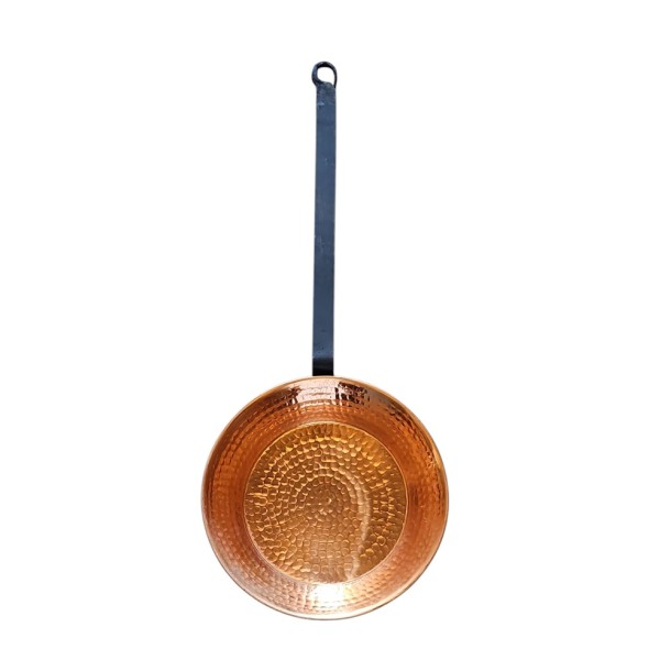 Sartén cobre mango hierro 25cm