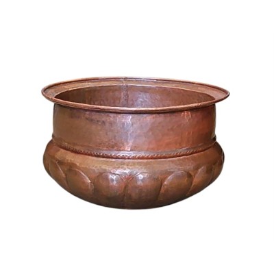 Caldero redondo cobre d 45cm Alt 30cm