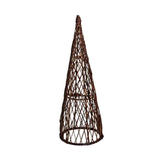 Cono mimbre d.27cm Alt.75cm