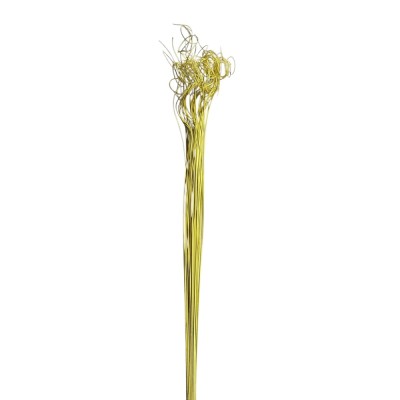 Curly largo pastel 160cm verde limón