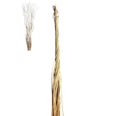 Curly willow 150cm amarillo