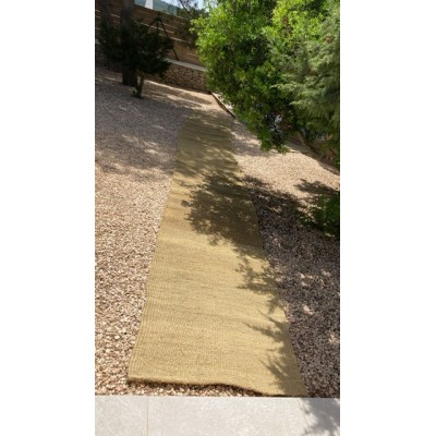 Alquiler alfombra 100x1000cm esparto machacado