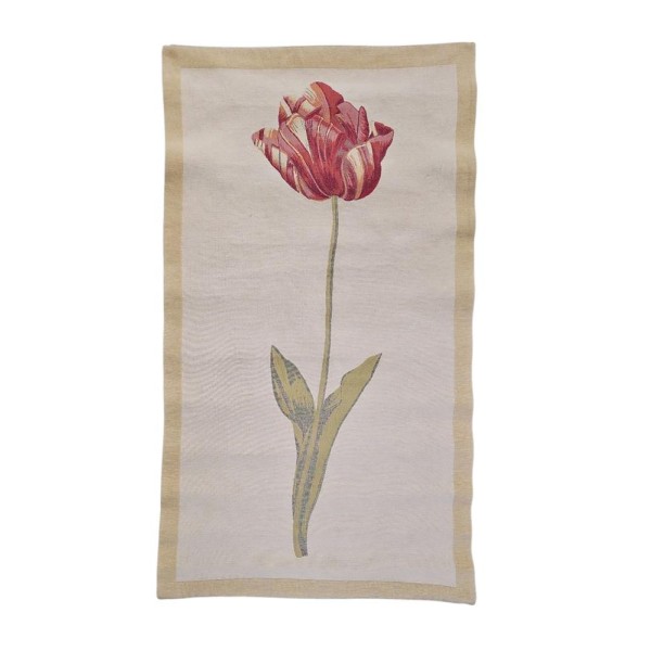 Tapiz 144 x  70cm tulipán greca 