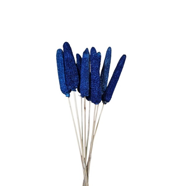 Maíz mazorca 60cm 8pzas. azul