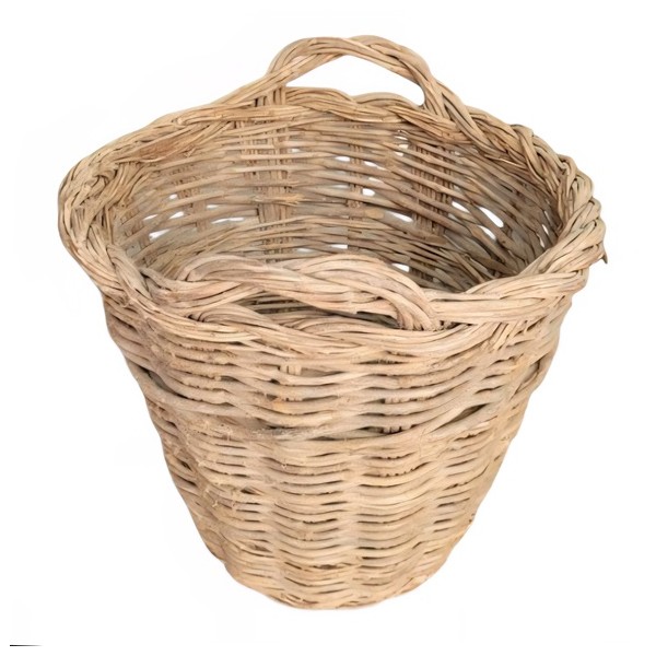 Alquiler canasta vendimia h.50cm Ø35cm