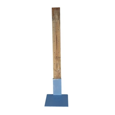Alquiler soporte hierro placa base para torreta c/tabla 100cm