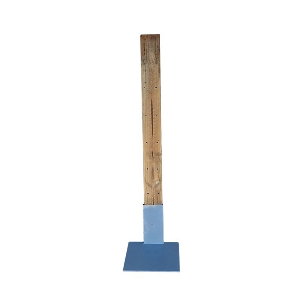 Alquiler soporte hierro placa base para torreta c/tabla 100cm