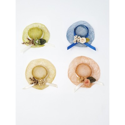 Sombrero sima mini d.7cm azul
