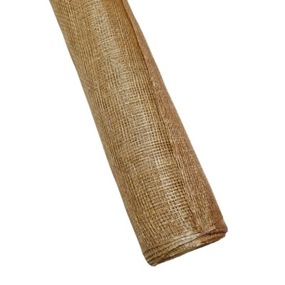 Rollo sinamay 70cm x 10 m rollo beige tostado