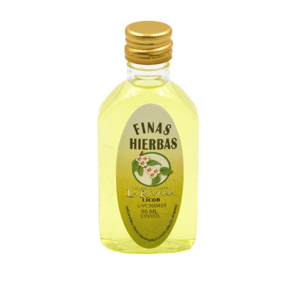 Licor 50ml petaca 15% Alt.9cm limoncello