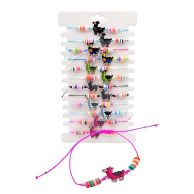 Pulsera comunión llama c/aros surtidas