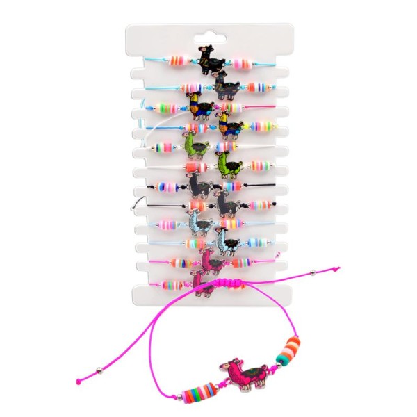Pulsera comunión llama c/aros surtidas